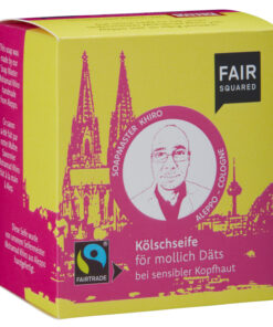 FAIR SQUARED Kölschseife för mollich Däts (Aprikose) 2 x 80 g