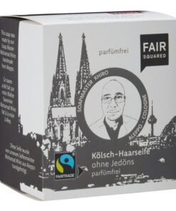 FAIR SQUARED Kölschseife "ohne Jedöns" för de Pläät 80 g