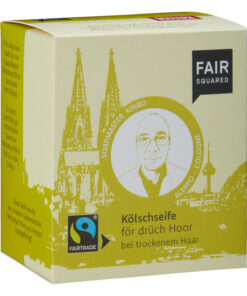 FAIR SQUARED Kölschseife för drüch Hoor (Shea) 2 x 80 g